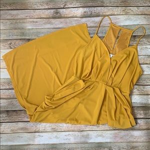 BCBGeneration Golden Yellow Dress size M